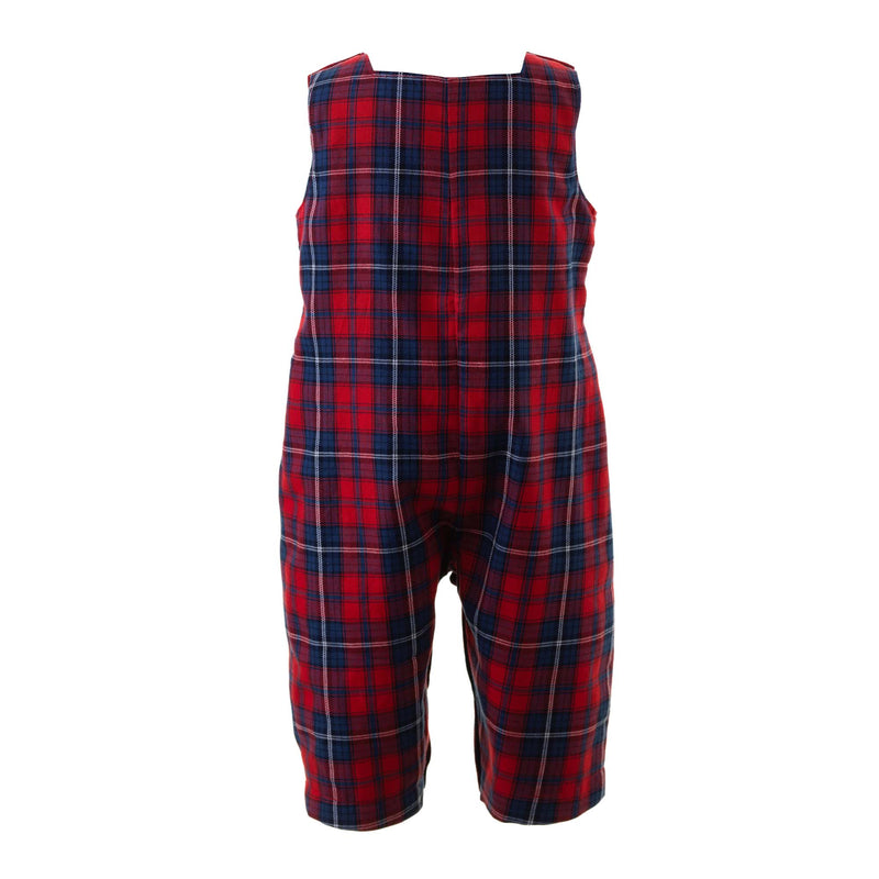 Scottie Dog Smocked Romper Rachel Riley