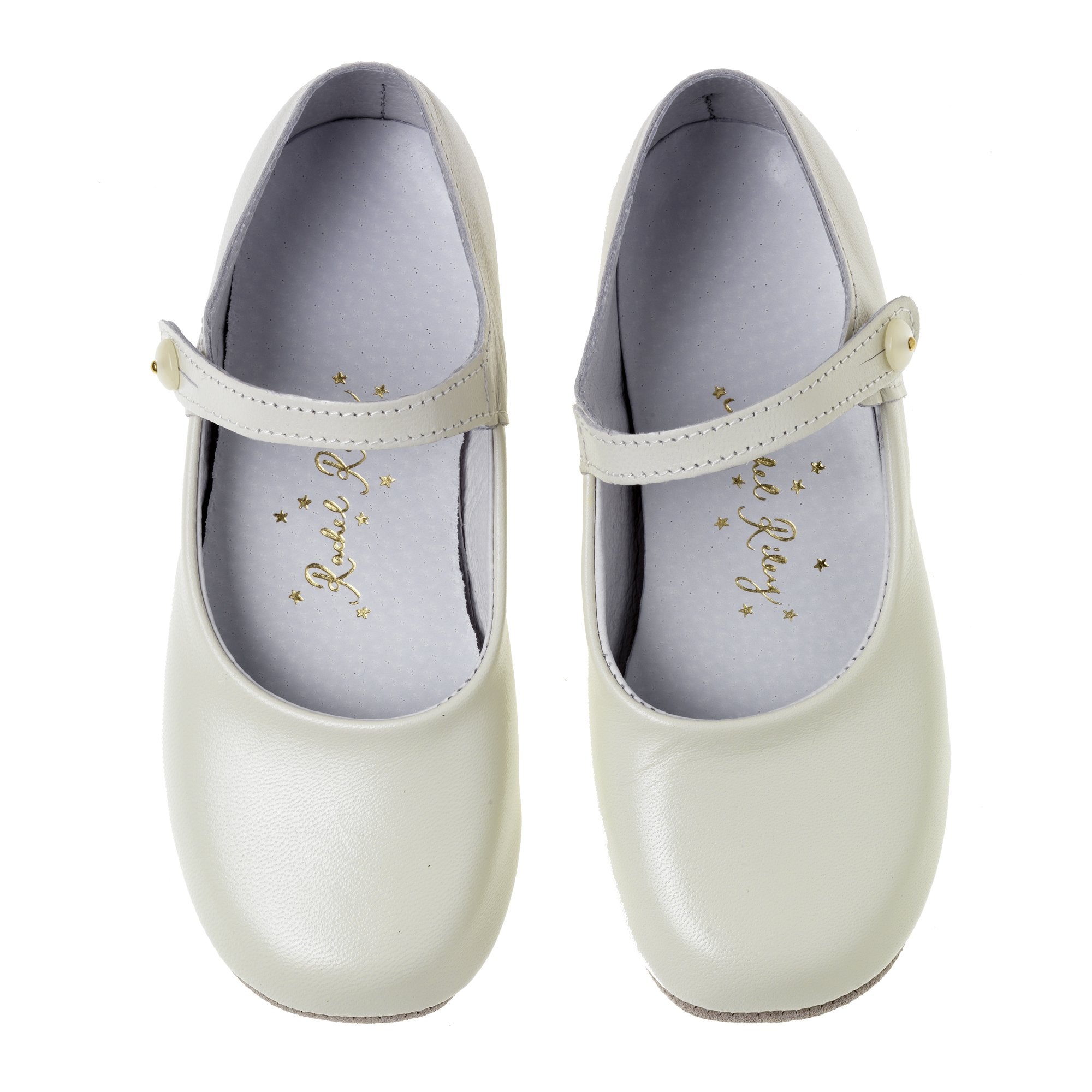Button Strap Slipper, Cream – Rachel Riley US